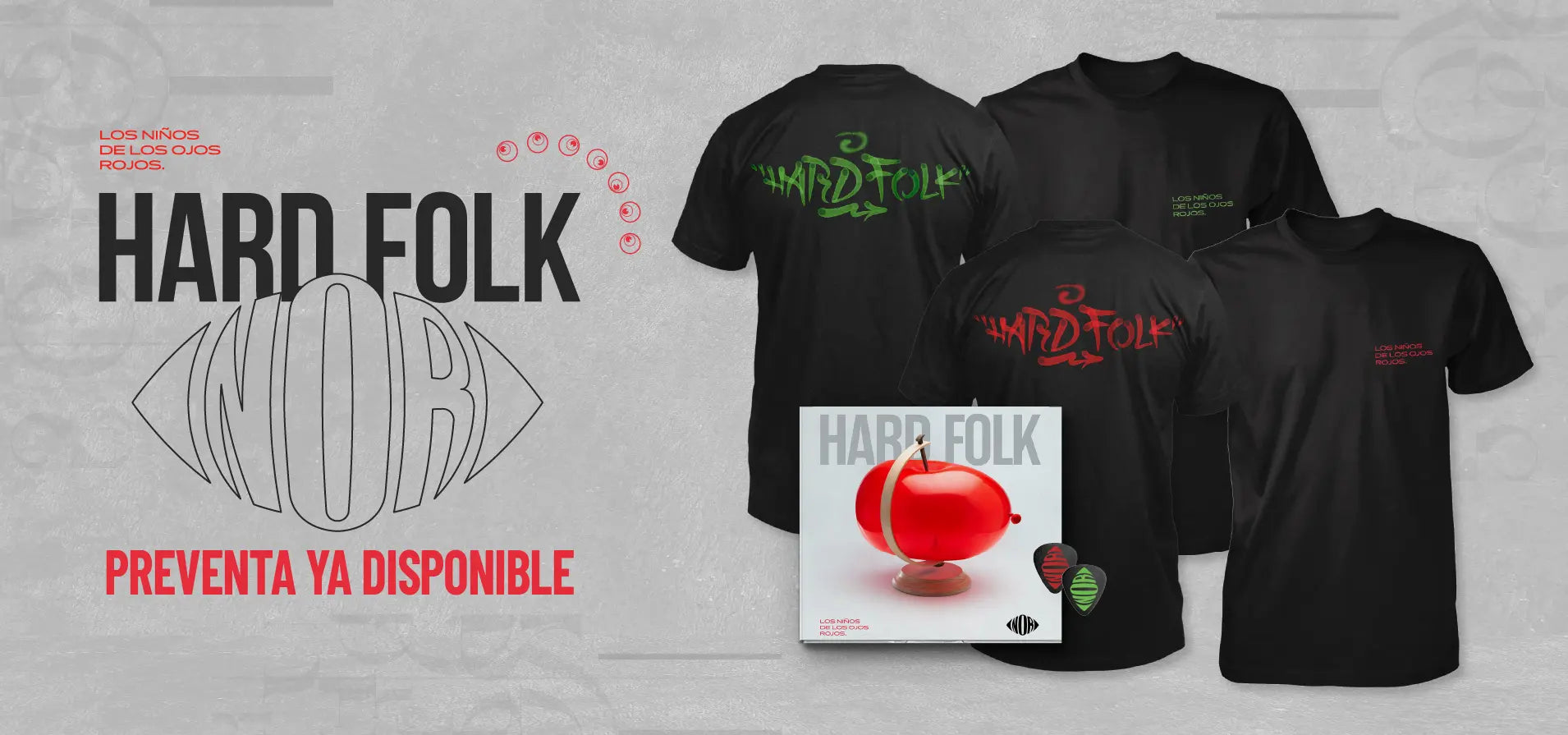 Los Niños de los Ojos Rojos - Hard Folk