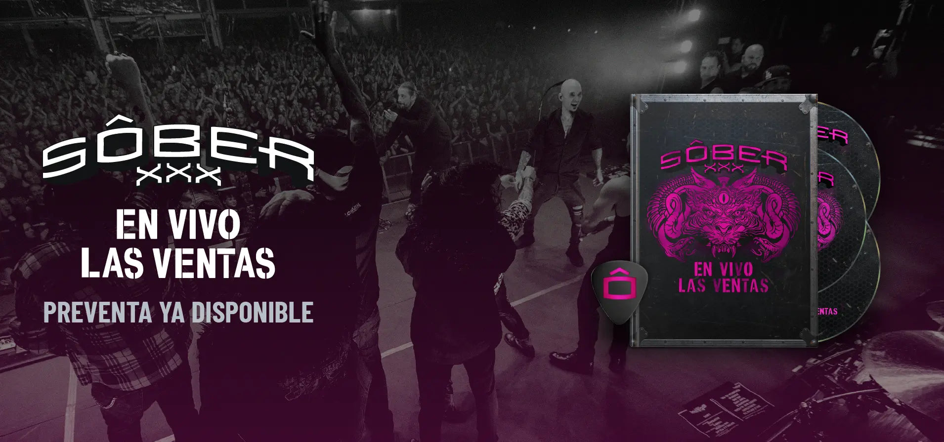 Preventa Sôber - En Vivo Las Ventas