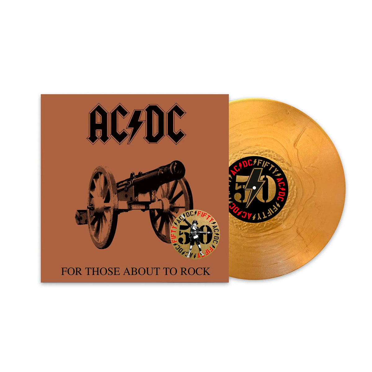 LP - For those about to rock (50th Anniversary) de El Dromedario Records