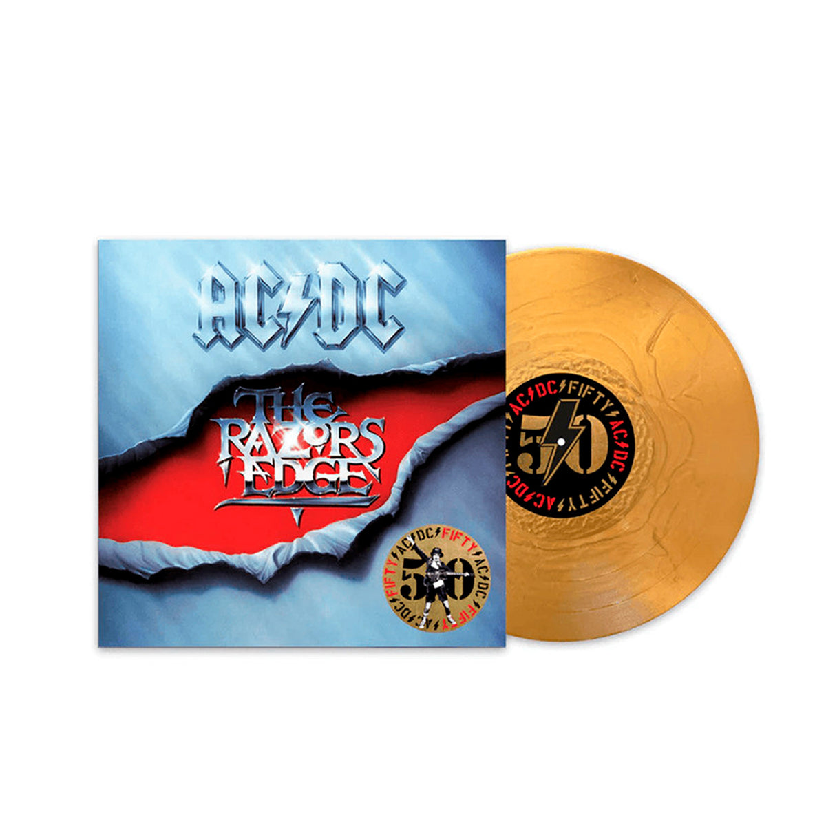 LP - The razors edge (50th Anniversary) de El Dromedario Records