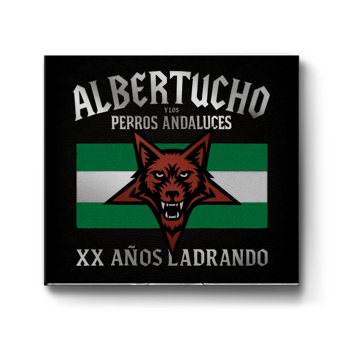 CD – XX años ladrando + Camiseta “Albertucho y Los Perros Andaluces” de El Dromedario Records