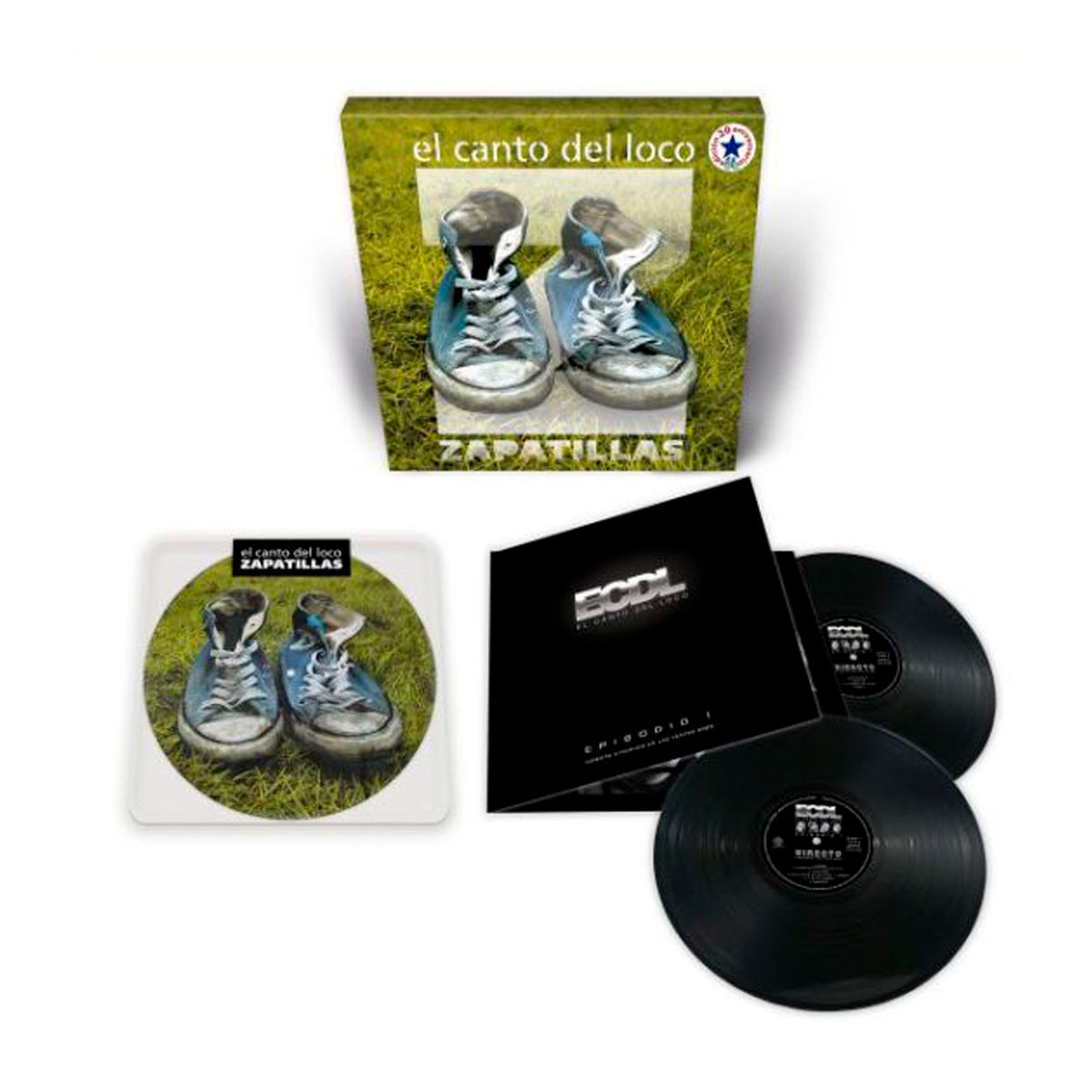 LP - Zapatillas (20 aniversario) de El Dromedario Records
