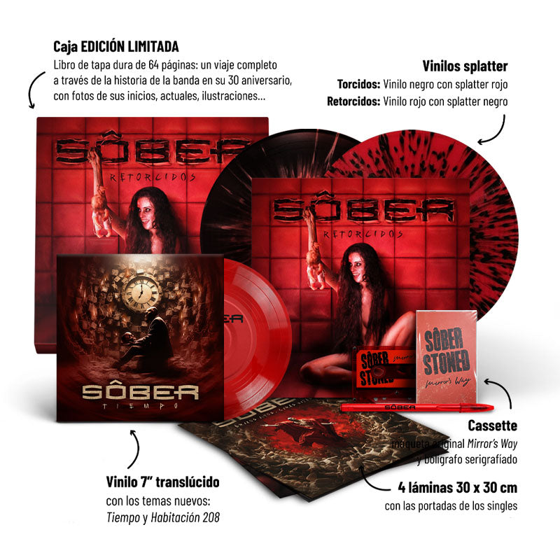 LP – Retorcidos + Camiseta “Ô Retorcidos” de El Dromedario Records