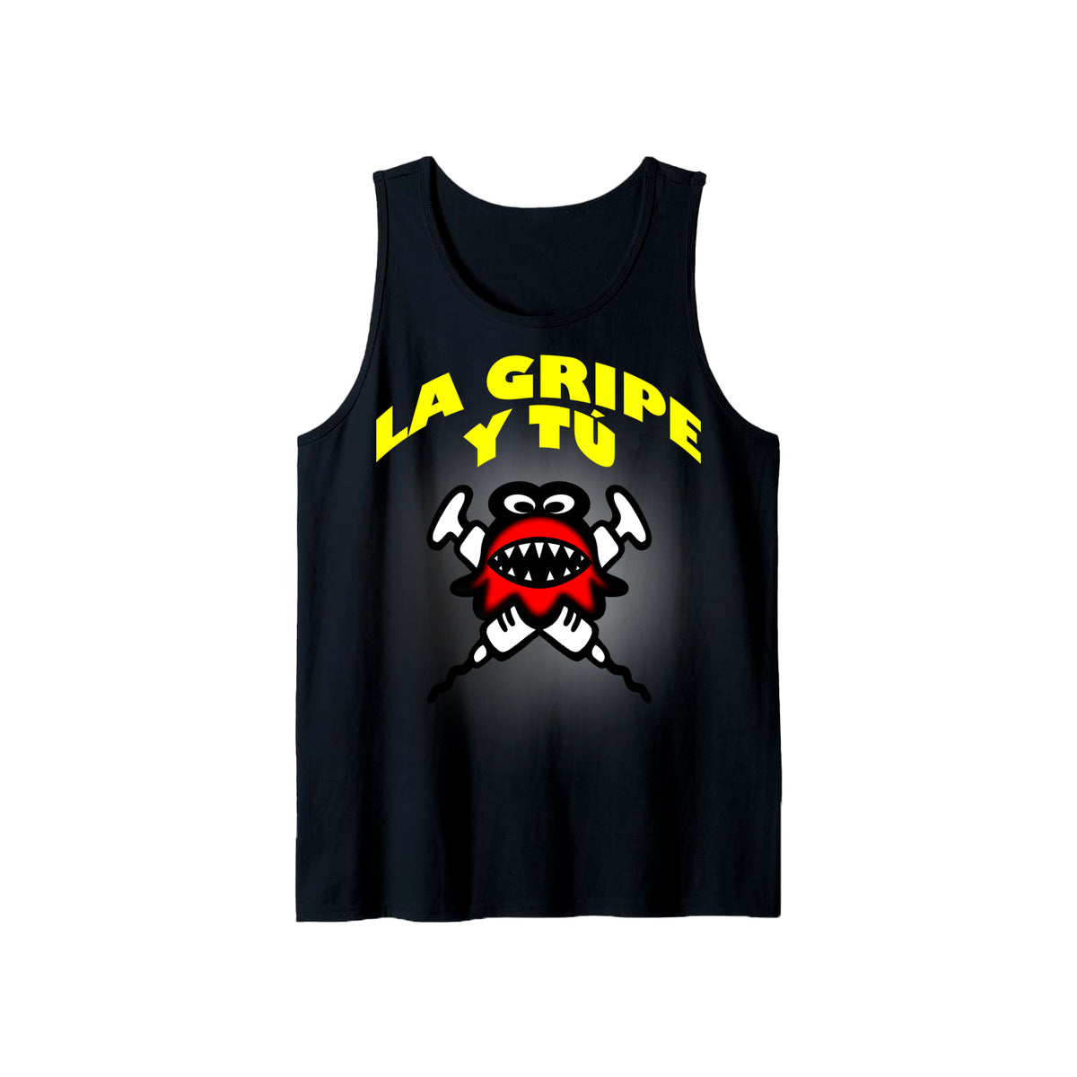 La gripe y tú - tirantes (hombre) de El Dromedario Records