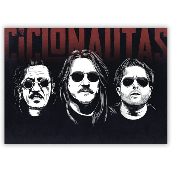 Póster "Ciclonautas"