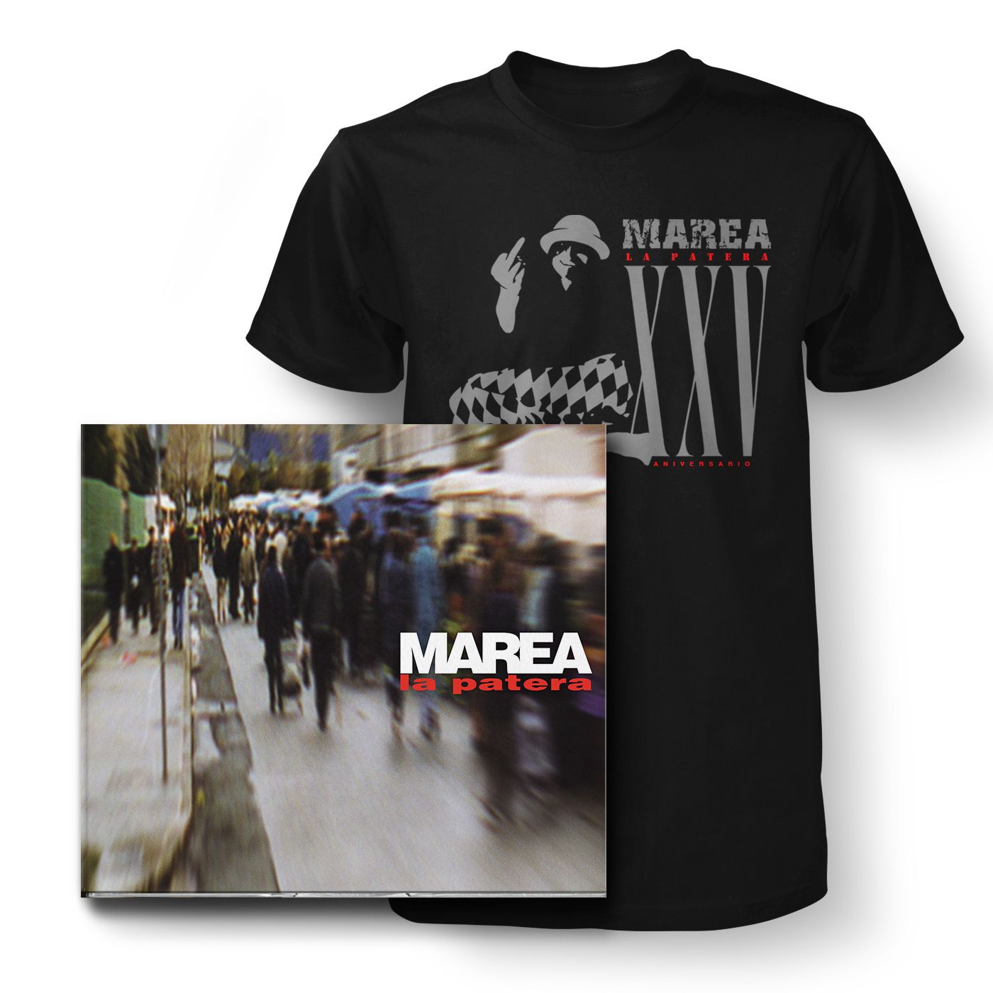 CD – La Patera + Camiseta XXV aniversario