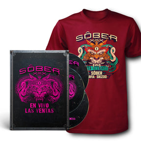 Doble CD + DVD - XXX Aniversario. En vivo Las Ventas + Camiseta Gira XXX Aniversario