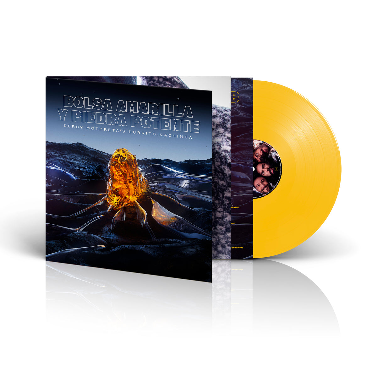 LP - Bolsa amarilla y piedra potente (Edición firmada)