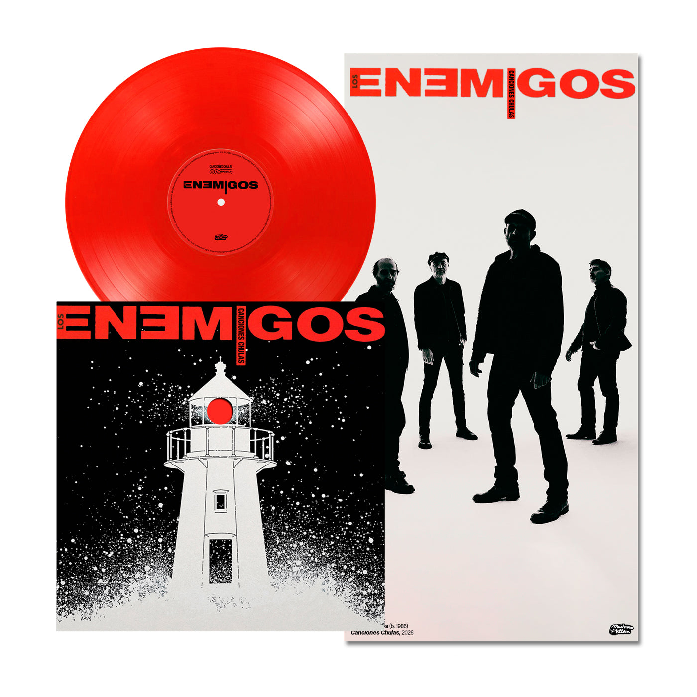 LP -Canciones chulas (Rojo)