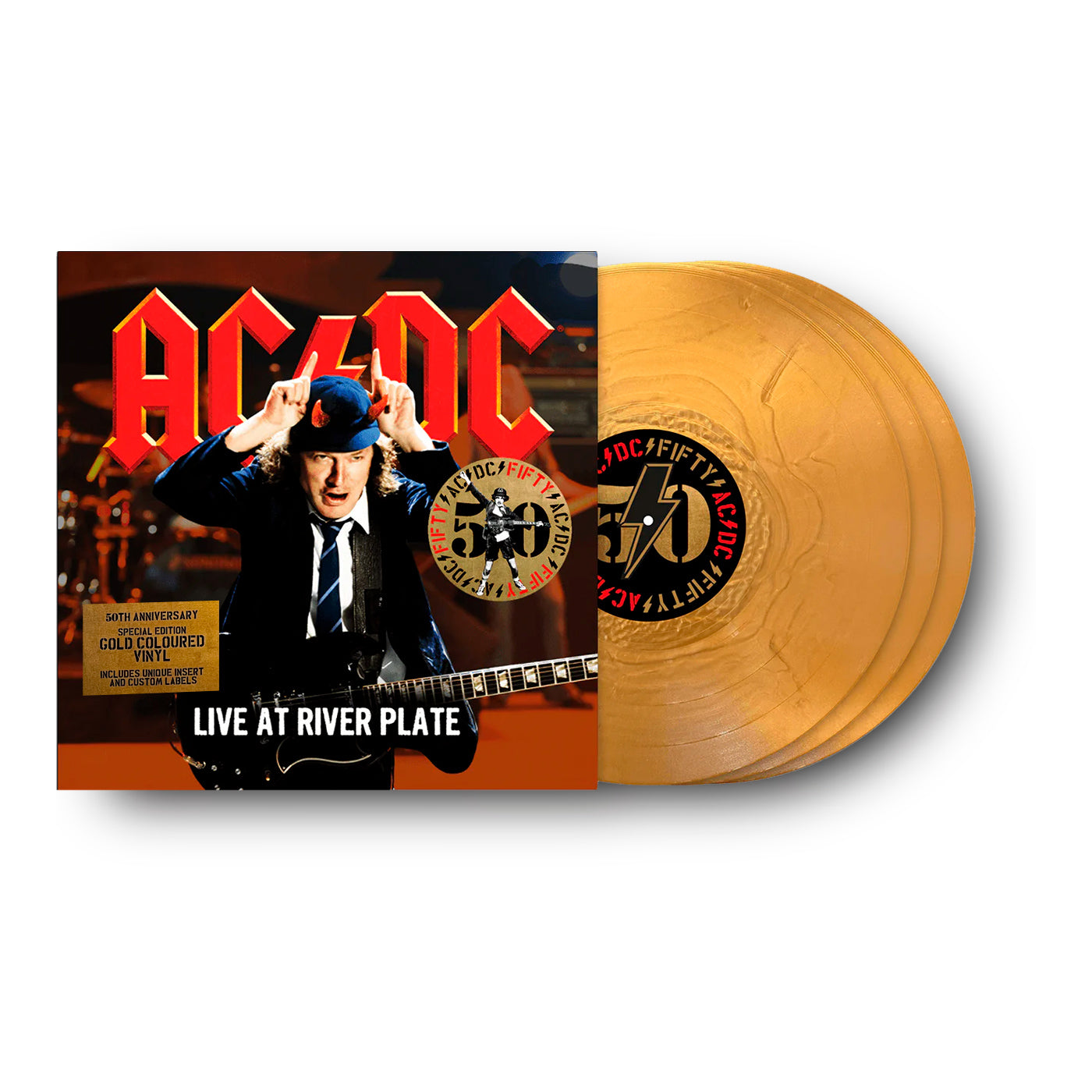 LP - Live at River Plate (50th Anniversary) de El Dromedario Records