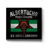 CD – XX años ladrando + Camiseta “Albertucho y Los Perros Andaluces” de El Dromedario Records