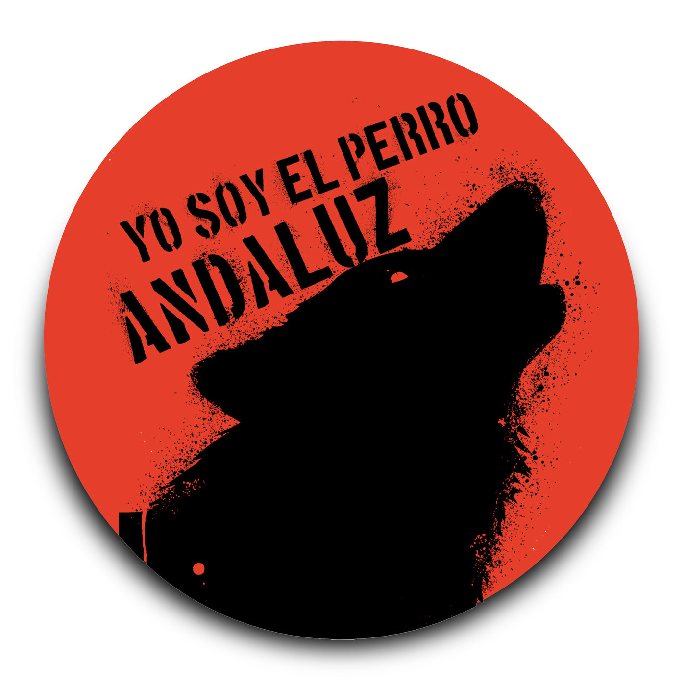 Pegatina - Yo soy el Perro Andaluz de El Dromedario Records