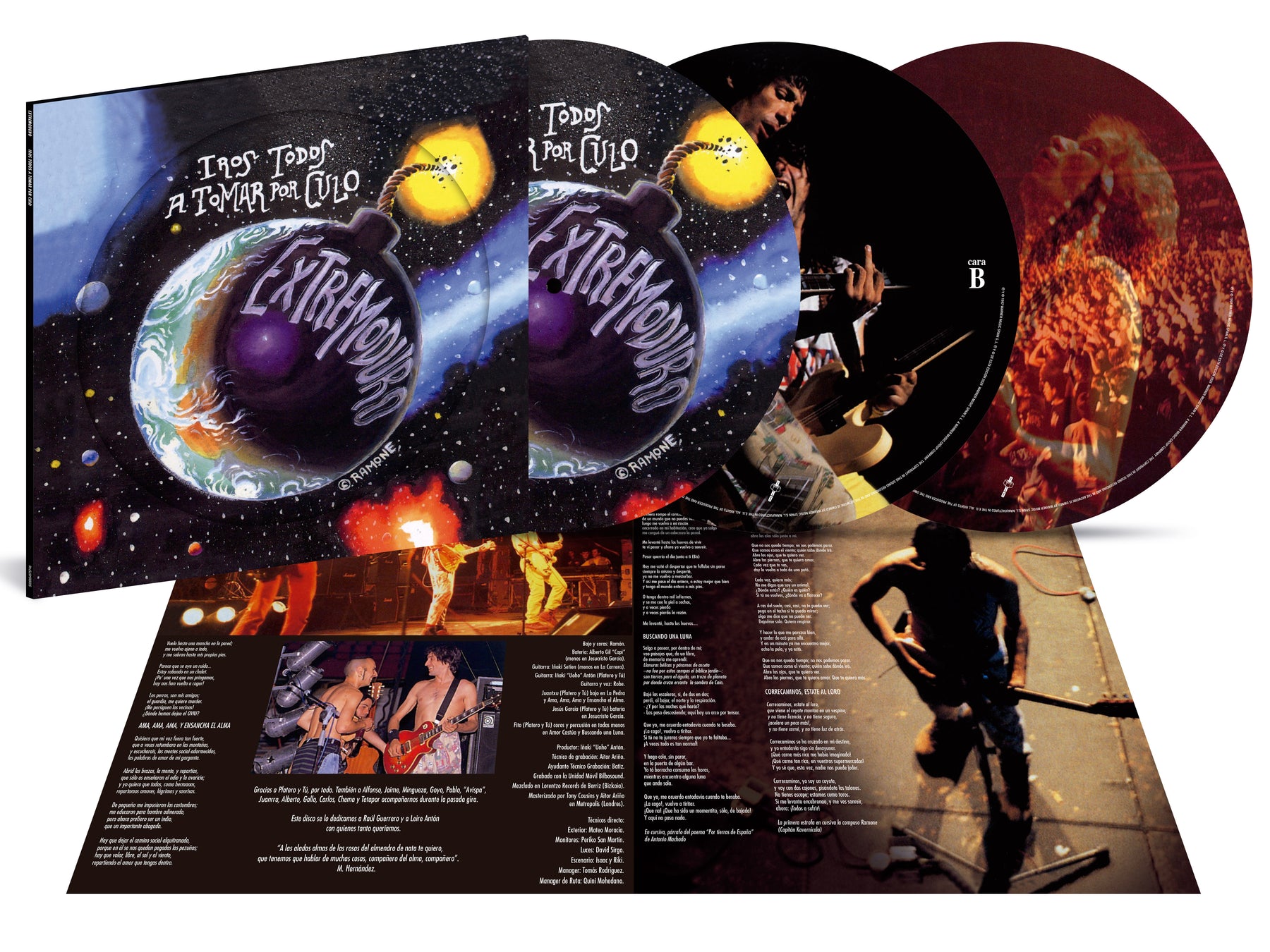 LP - Picture Disc - Iros todos a tomar por el culo de El Dromedario Records