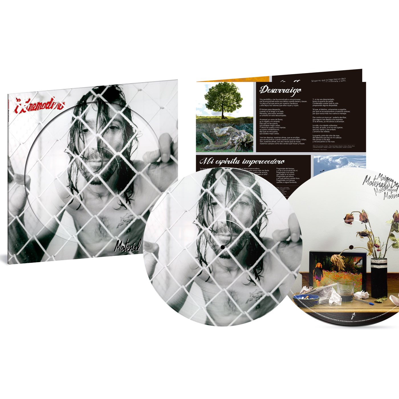 LP - Picture Disc - Material defectuoso de El Dromedario Records