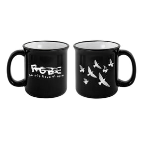 Taza "Se nos lleva el aire" de El Dromedario Records