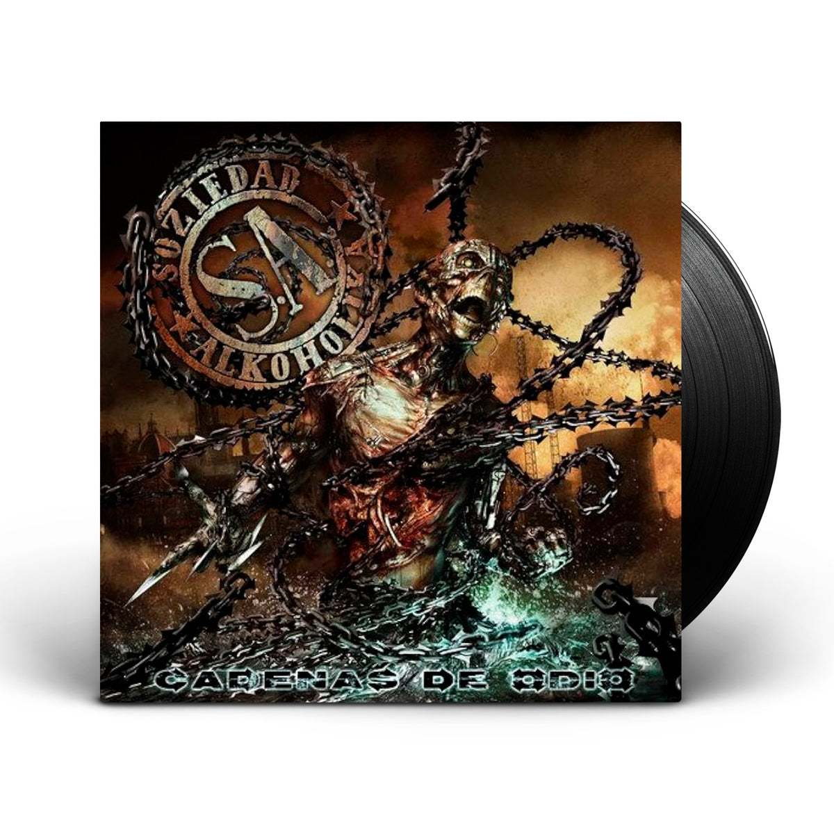 LP - Cadenas de odio de El Dromedario Records