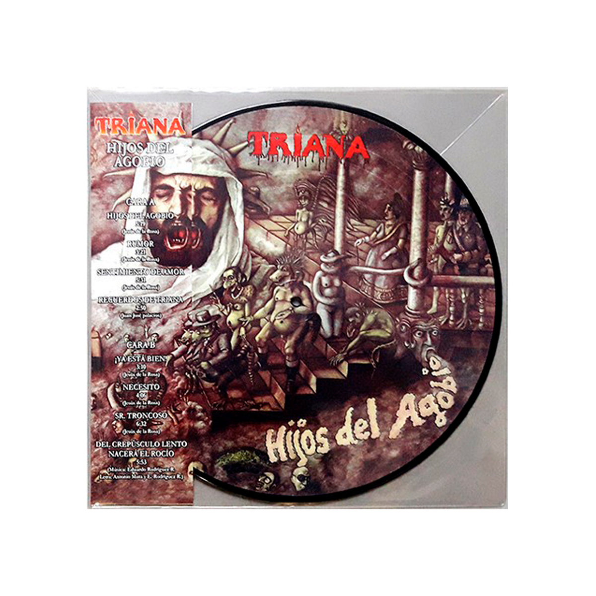 LP - Hijos del Agobio (Picture) de El Dromedario Records