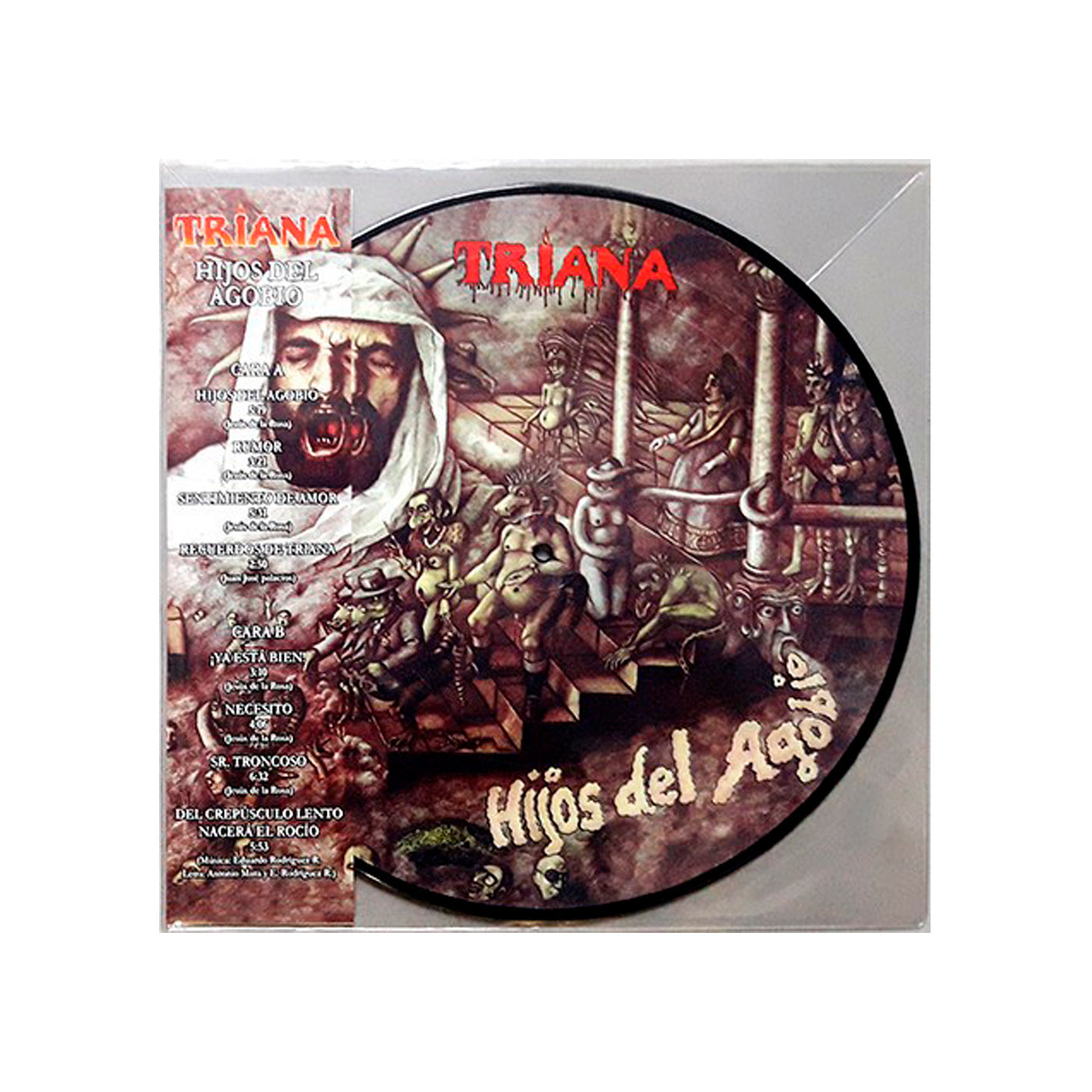 LP - Hijos del Agobio (Picture) de El Dromedario Records
