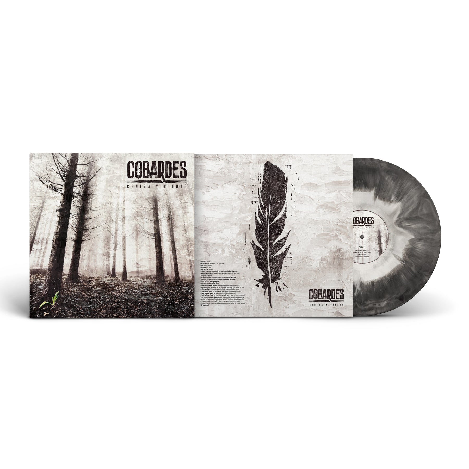 LP - Ceniza y viento de El Dromedario Records