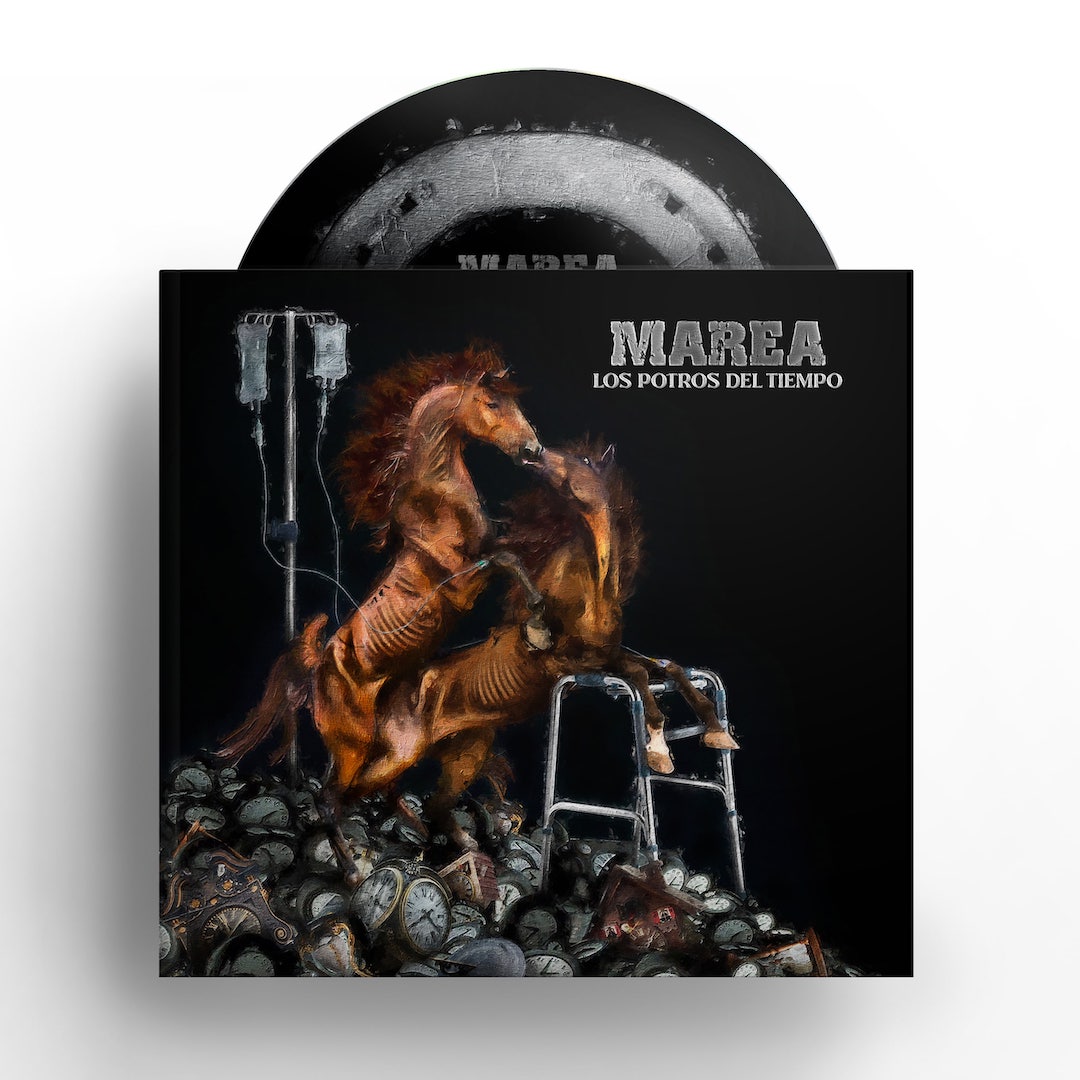 Caja deluxe "Los potros del tiempo" de El Dromedario Records