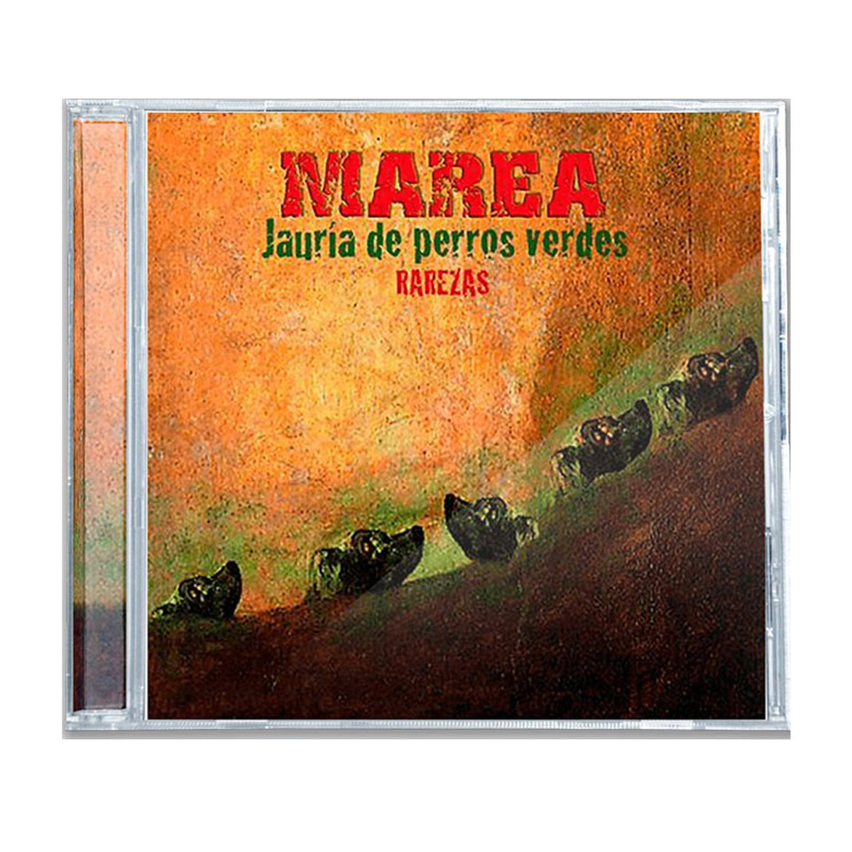 Jauría de perros verdes